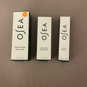 Ósea Skincare mini Set NWT body serum body wash ocean cleanser